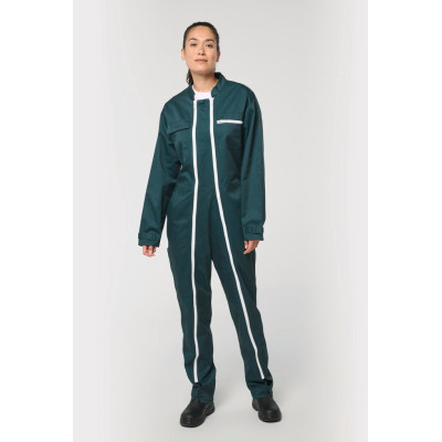 Overall with double zip